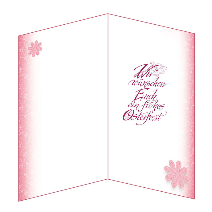 12-653 Velikonoční přání DE