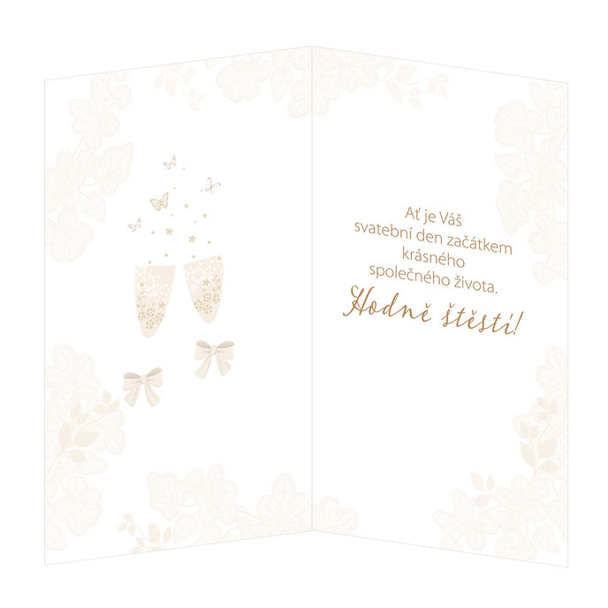 13-6151 Blahopřání svatební CZ