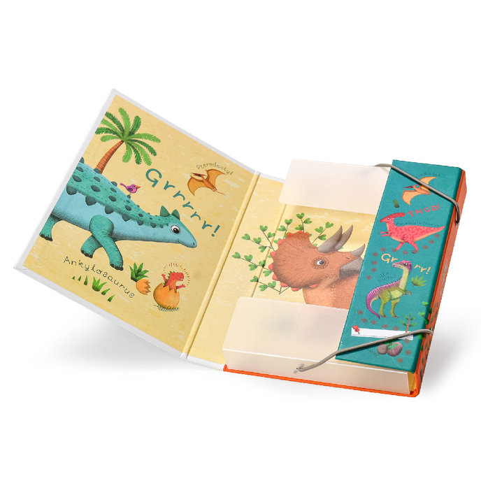 1241-0425 School box A5 Roaaar!