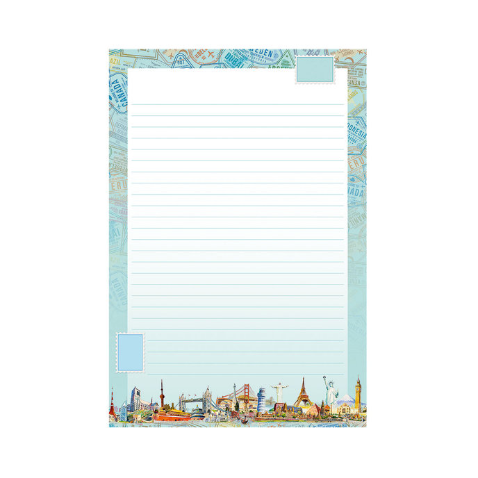 1051-0431 Dopisní souprava Travel Time