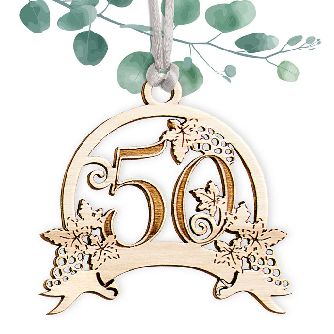 2355-5001 Dřevěná dekorace