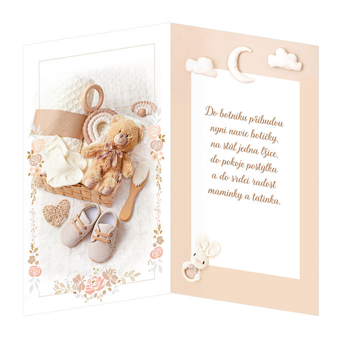 16-665 Blahopřání k narození dítěte