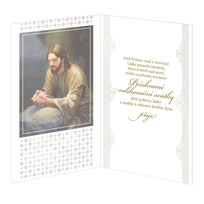 12-685 Velikonoční přání náb. CZ