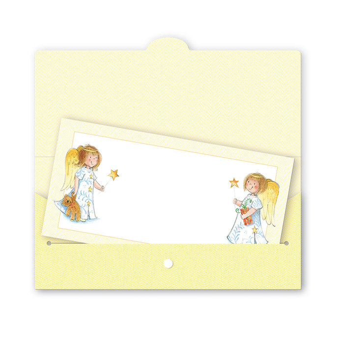 81-6034 Obálka s kartičkou, vánoční