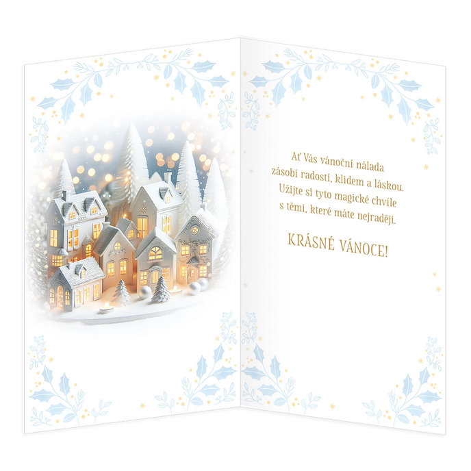 11-6557 Vánoční přání CZ