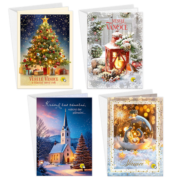 01B1-0014 CZ Predojní box svíticí přání