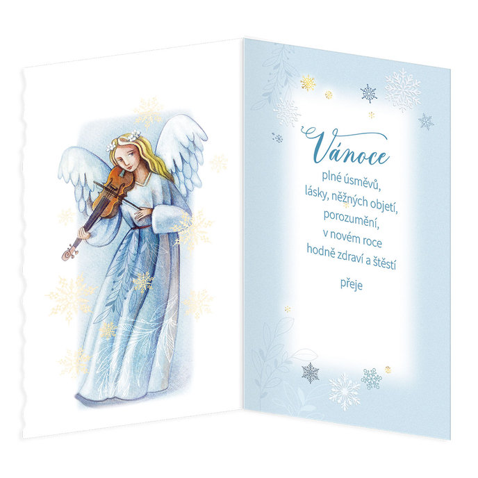 11-6468 Vánoční přání CZ