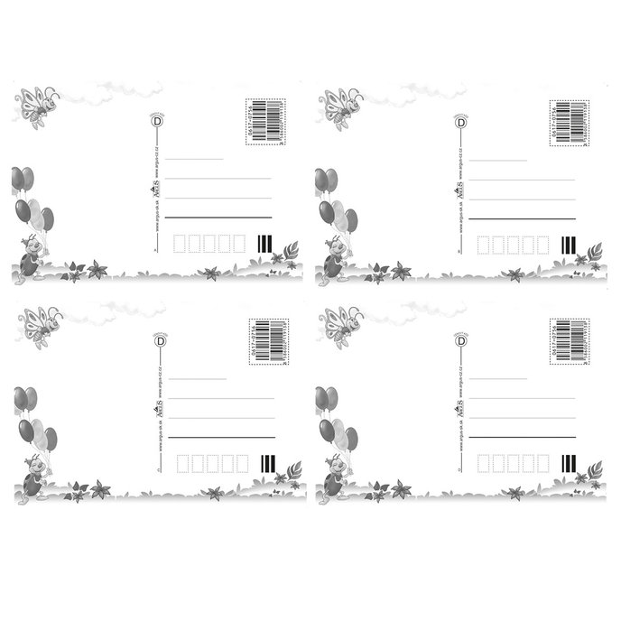 0617-0756 Pohlednice dětská