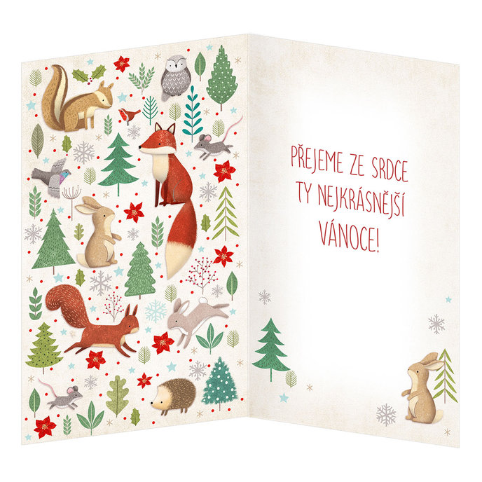 11-6443 Vánoční přání CZ