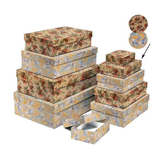 2533-1175 Dárková krabice 12,6x8,6x3,6cm /2500-1175/