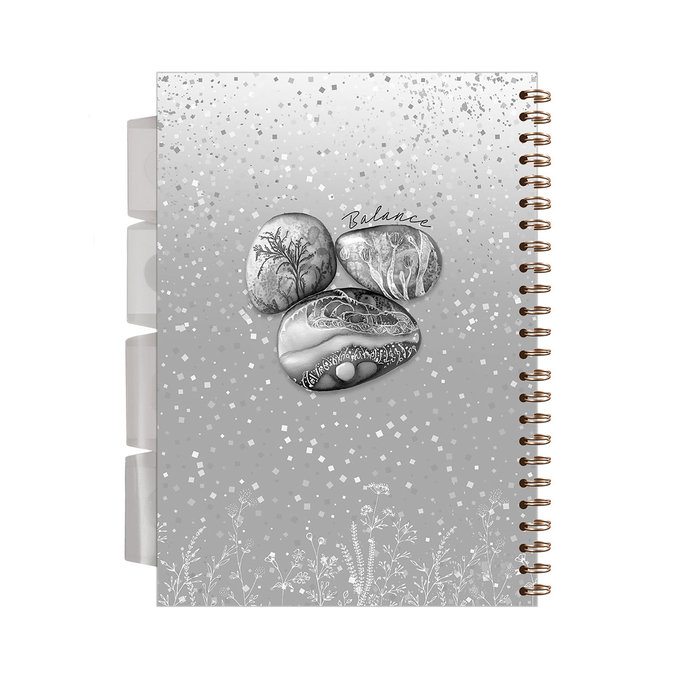 1546-0430 Spirálový sešit A5 s pořadačem Balance