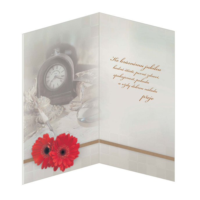15-6129 Greeting card 2 str. CZ/65