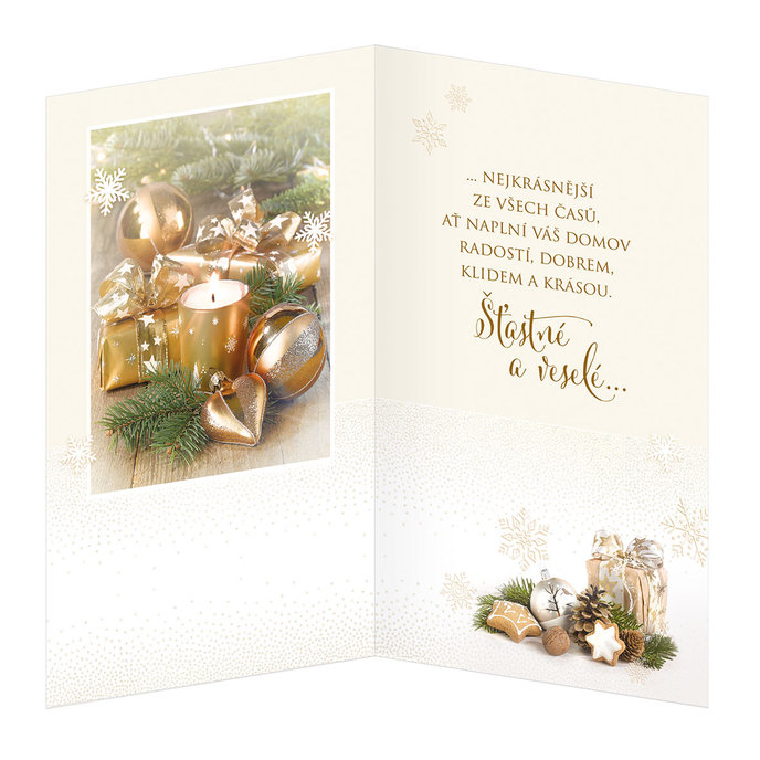11-6452 Vánoční přání CZ