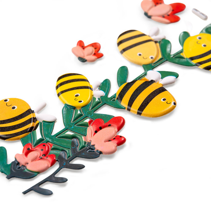 2601-0004 Decorative Stickers Soft Puffy