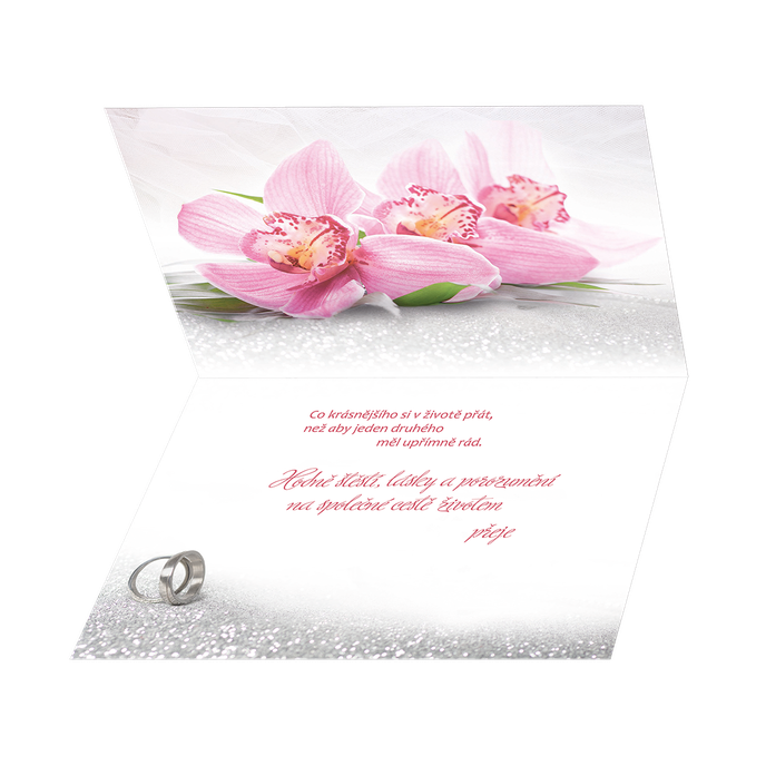 73-9004c Přání svatební 3D CZ