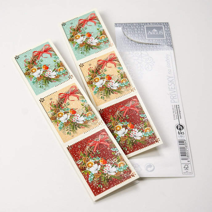 61-8029 Přívěsek Vánoční CZ