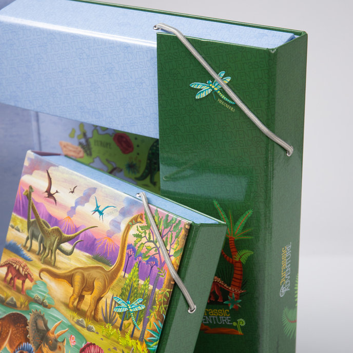 1241-0388 Box na sešity A5 Jurassic ADVENTURE