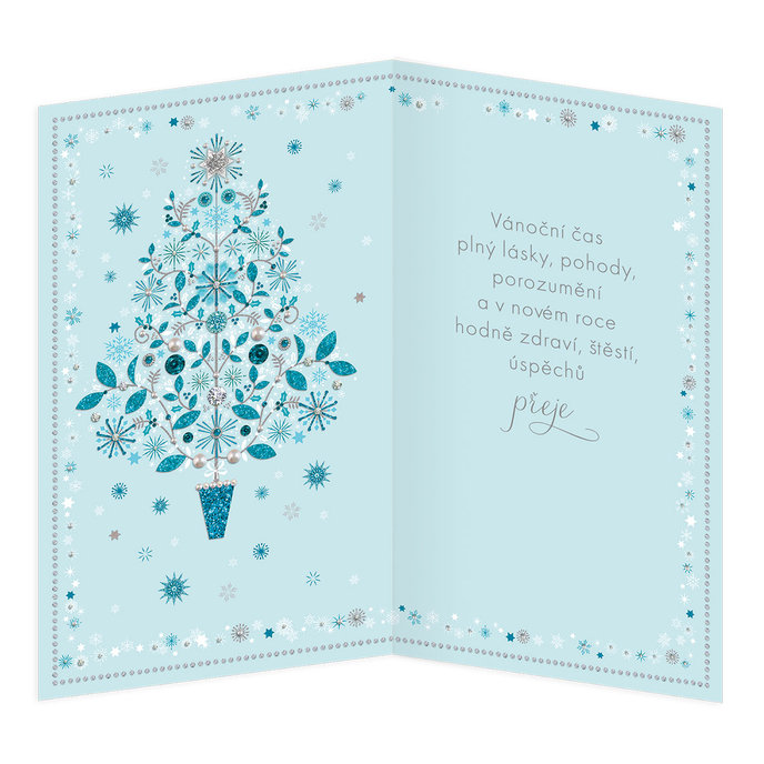 11-6485 Vánoční přání CZ
