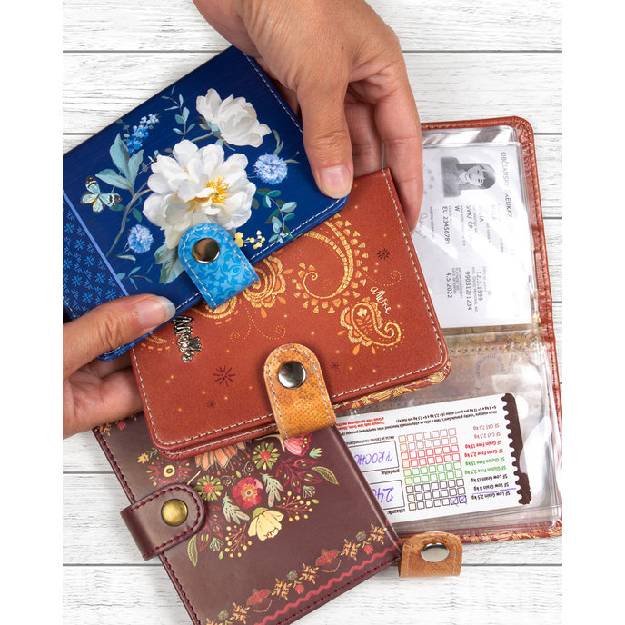 1602-0400 Pouzdro na doklady Spring blooms