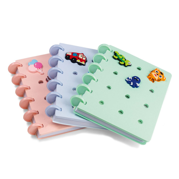 1473-0001 Zápisník 10,5x14,8cm PINY