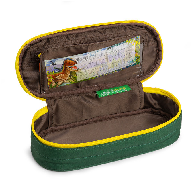 1846-0388 Penál oválný Jurassic ADVENTURE