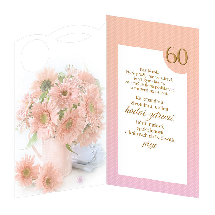 15-6570 Blahopřání gratulační CZ/60