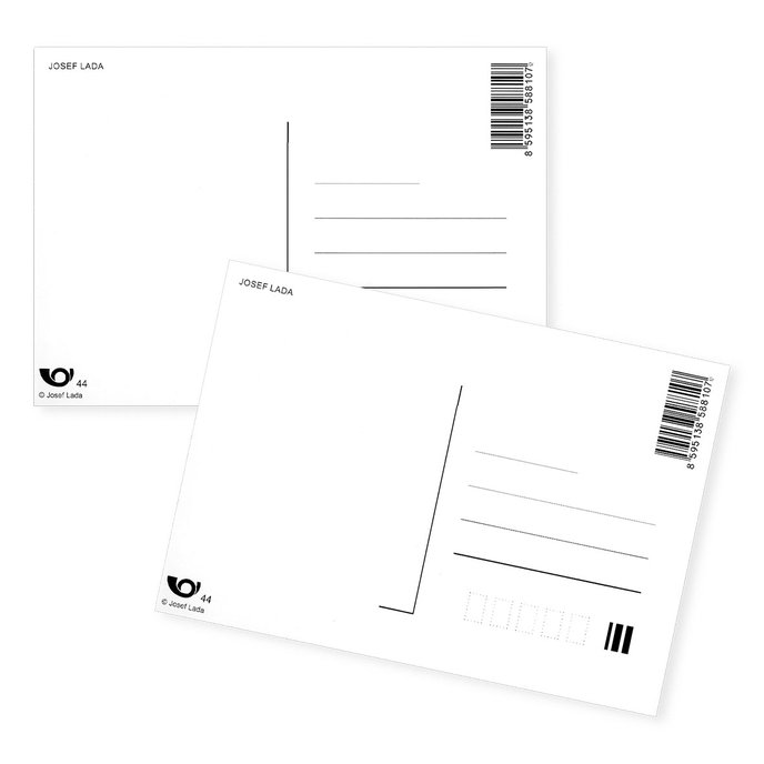 0612-0284 Easter postcard LADA