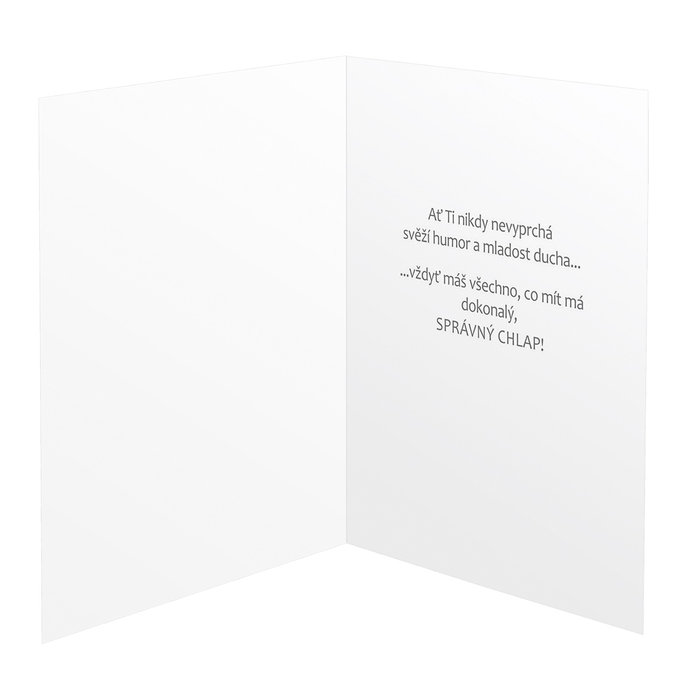 75-016c Blahopřání gratulační FASHION CZ