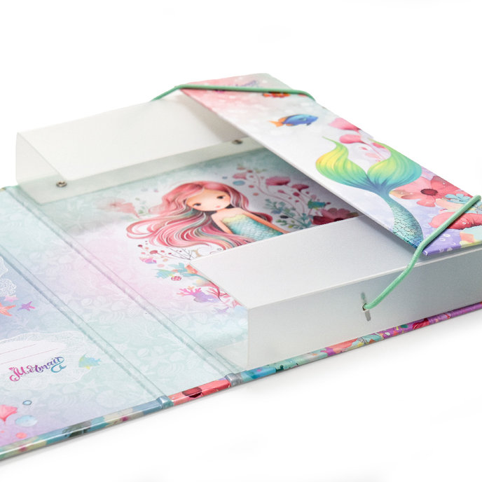 1241-0412 School box A5 Mermaid