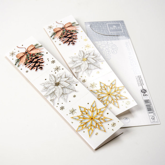 61-8025 Christmas tag CZ