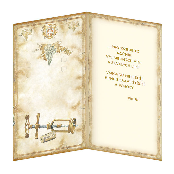 15-6415 nBlahopřání gratulační otočník CZ