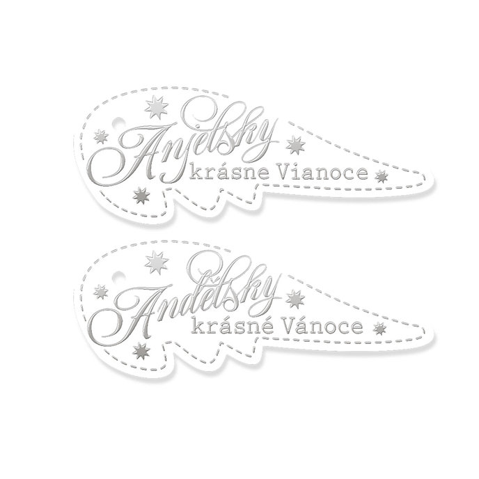 2349-0001 Vánoční dekorace - skleněný anděl stříbrný