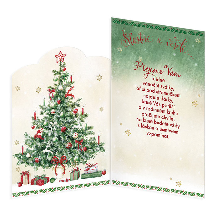 11-6467 Vánoční přání CZ