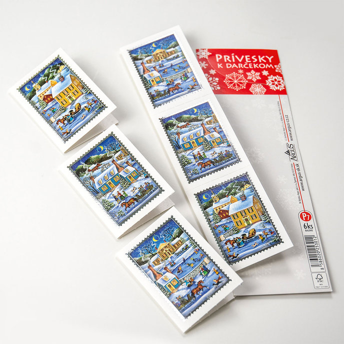 61-8021 Přívěsek Vánoční CZ