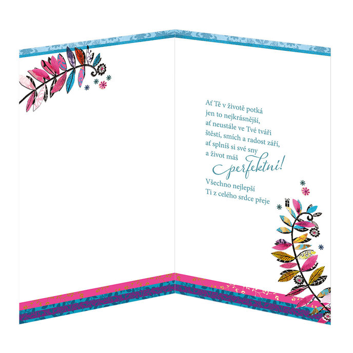 15-6309 Greeting card CZ