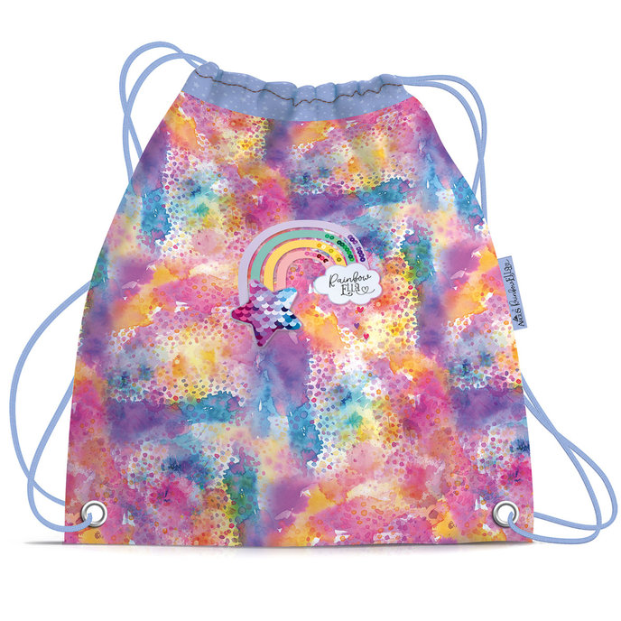 1830-0426 Sáček na přezůvky / sportovní potřeby Rainbow Ella