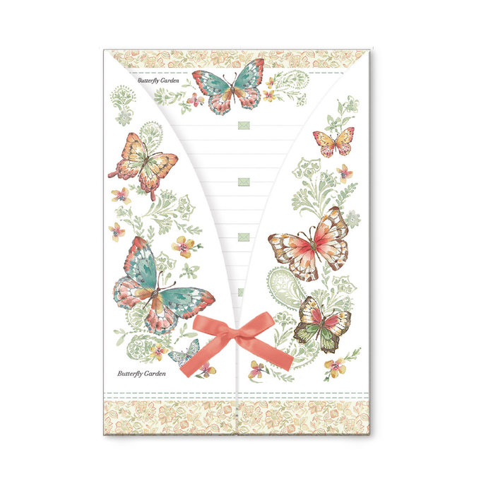 1051-0410 Dopisní souprava Butterfly garden
