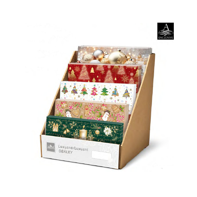 9799-0043 Papírový display na LUX obálky