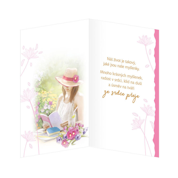 15-6412 Blahopřání gratulační  CZ/25