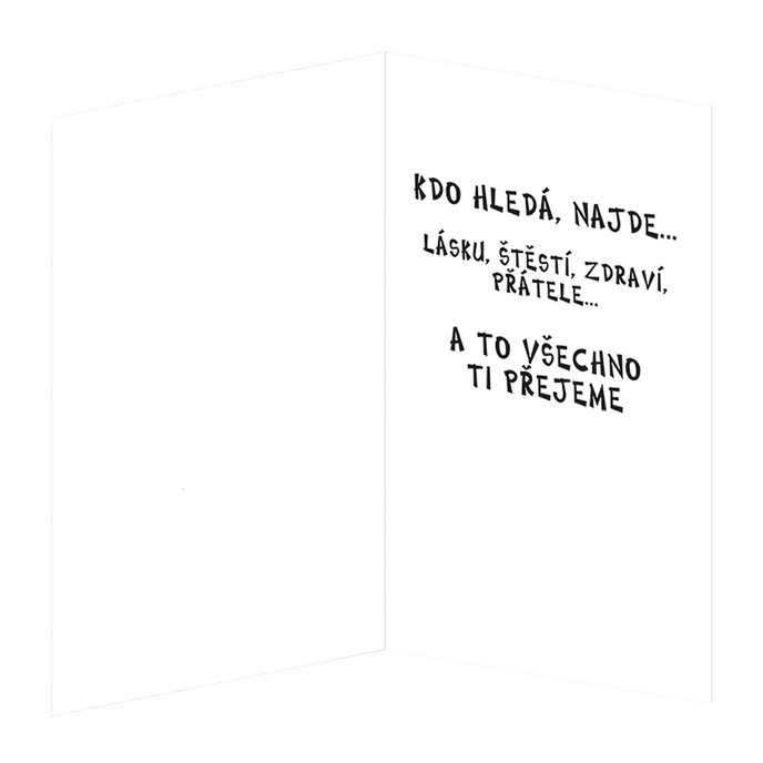 190-661c Blahopřání gratulační  CZ