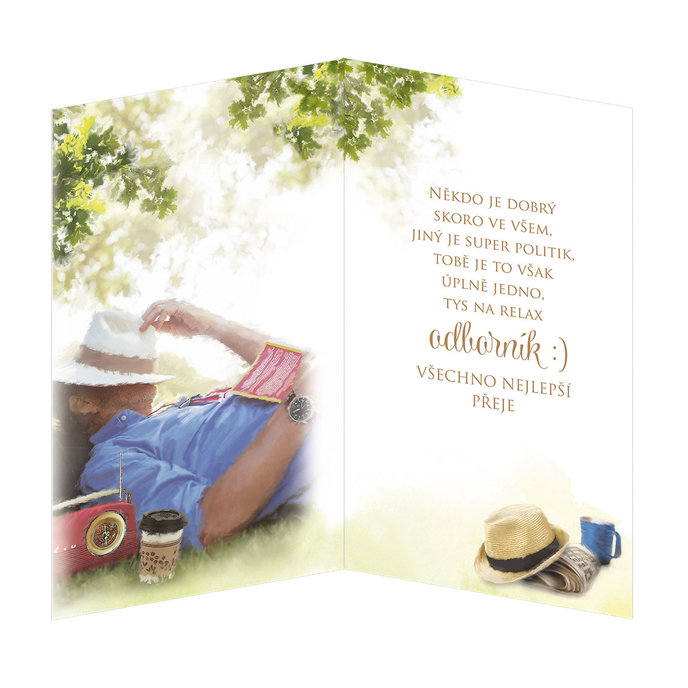 15-6389 Blahopřání gratulační CZ/55