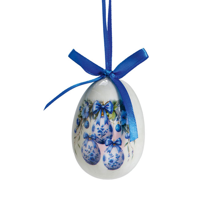 2346-0009 Velikonoční dekorace - kraslice, v. 75 mm, bal. 4 ks