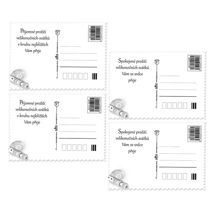 0612-0289c Pohlednice velikonoční CZ