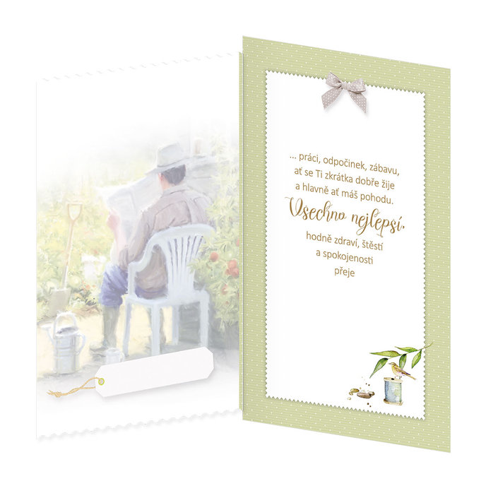 15-6442 Blahopřání gratulační  CZ