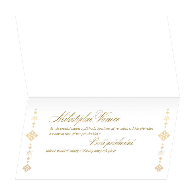 11-6500 Vánoční přání CZ