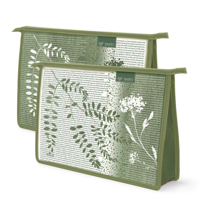 1662-0409 Plastový obal se zipem A4+ Simply