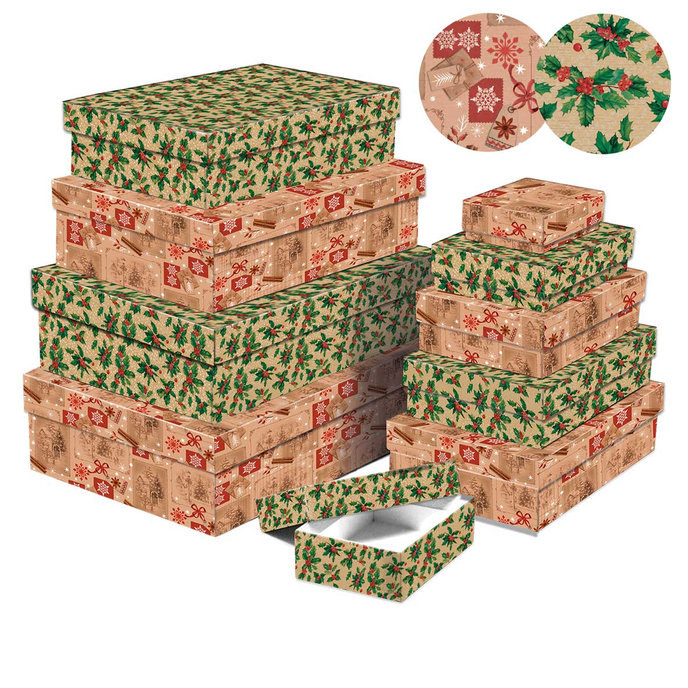 2500-8161 Dárková krabice, set 10ks