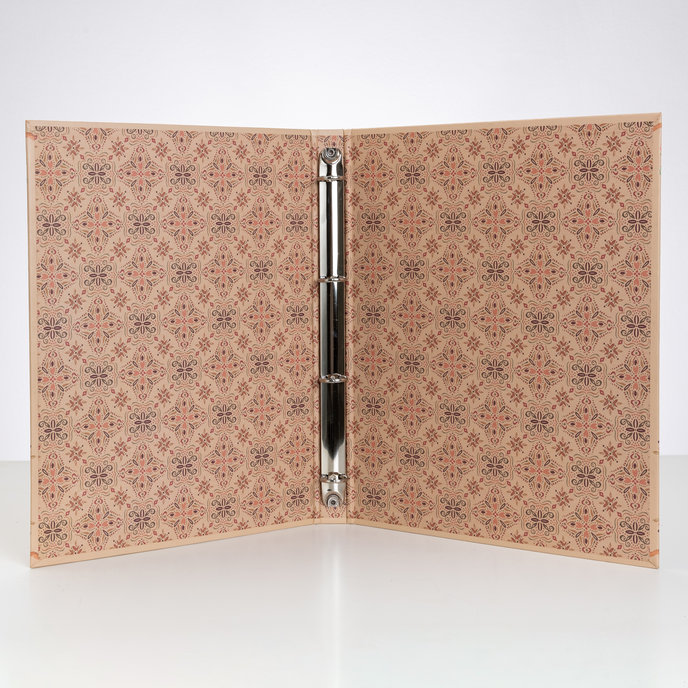 1611-0389 Pořadač 4-kroužkový A4 Floral scape