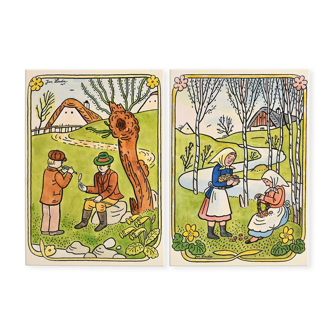 0612-0284 Easter postcard LADA