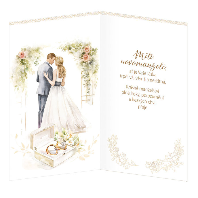 13-6178 Blahopřání svatební CZ